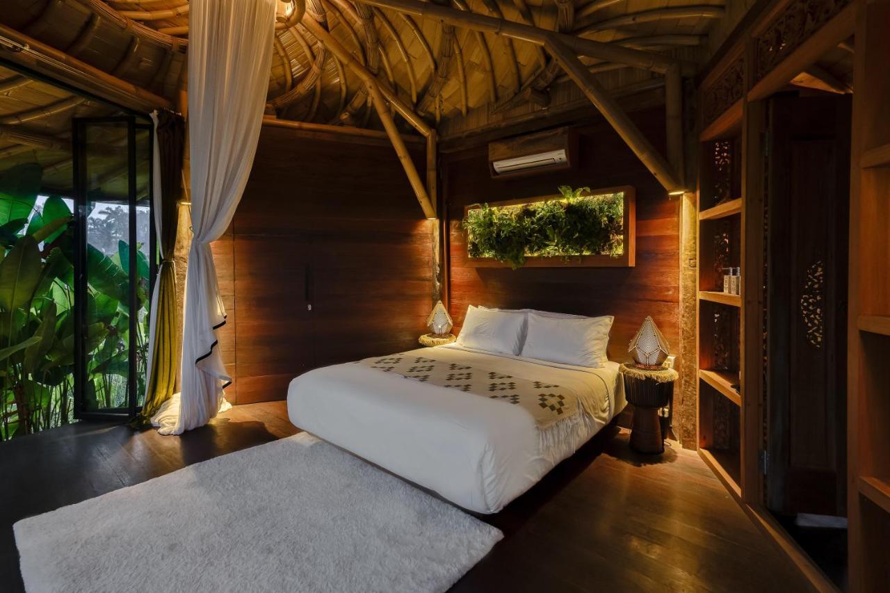 Earthship Ubud Eco Villa Extérieur photo