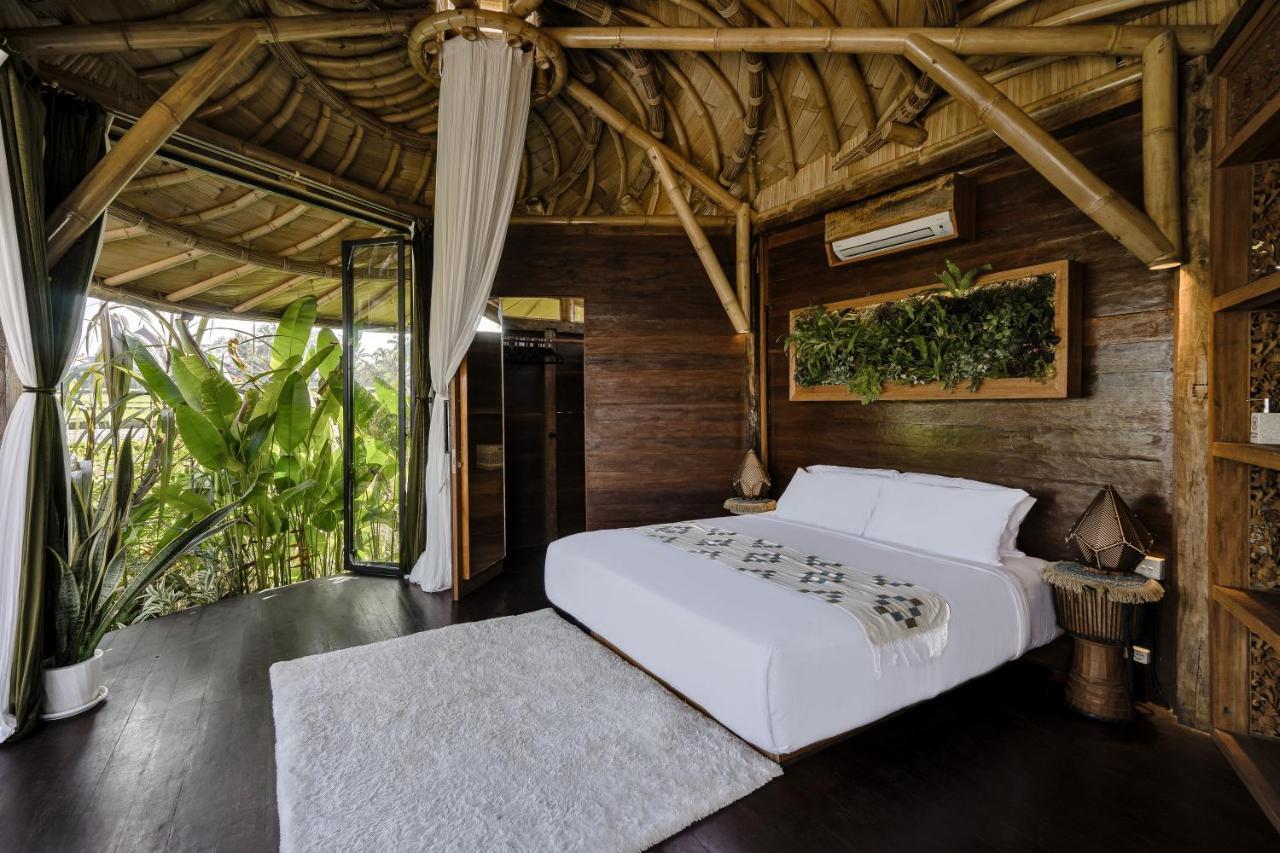 Earthship Ubud Eco Villa Extérieur photo