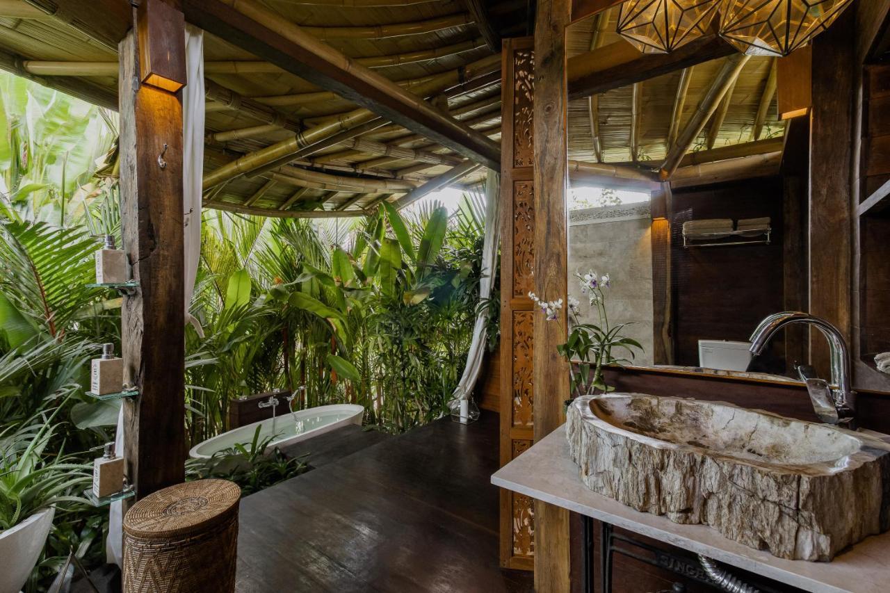 Earthship Ubud Eco Villa Extérieur photo